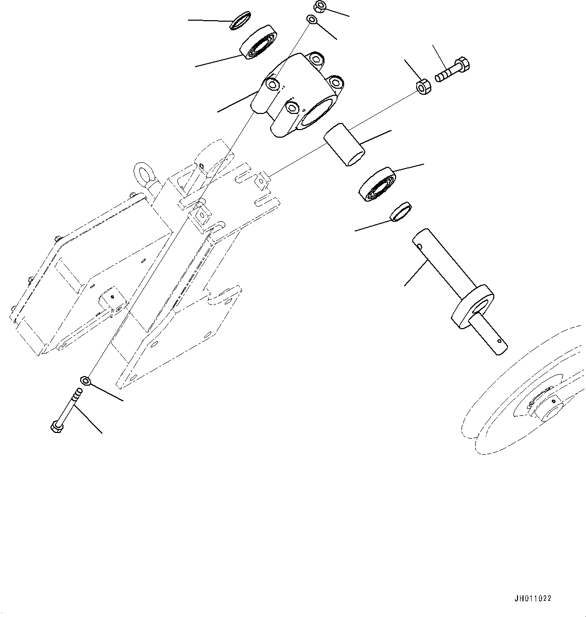 Подшипник 06302-06207 KOMATSU