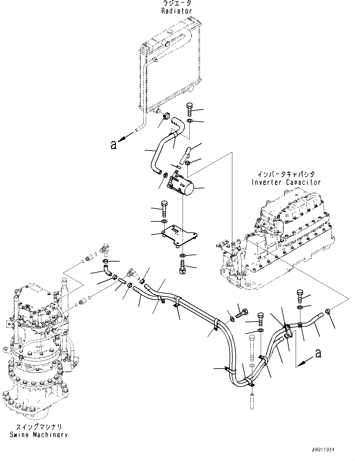 Шланг 205-03-41891 KOMATSU