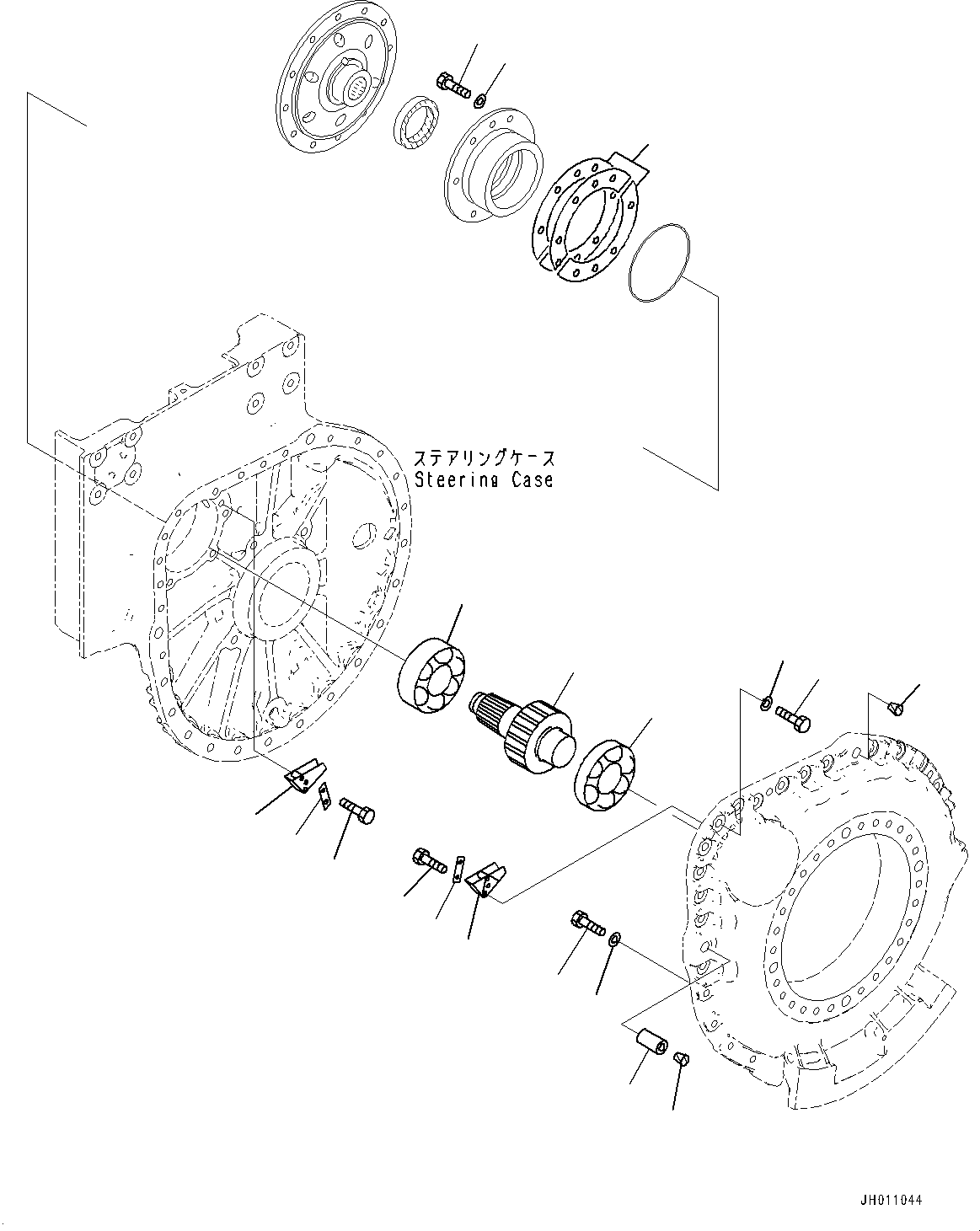 Пластина 195-27-11340 KOMATSU