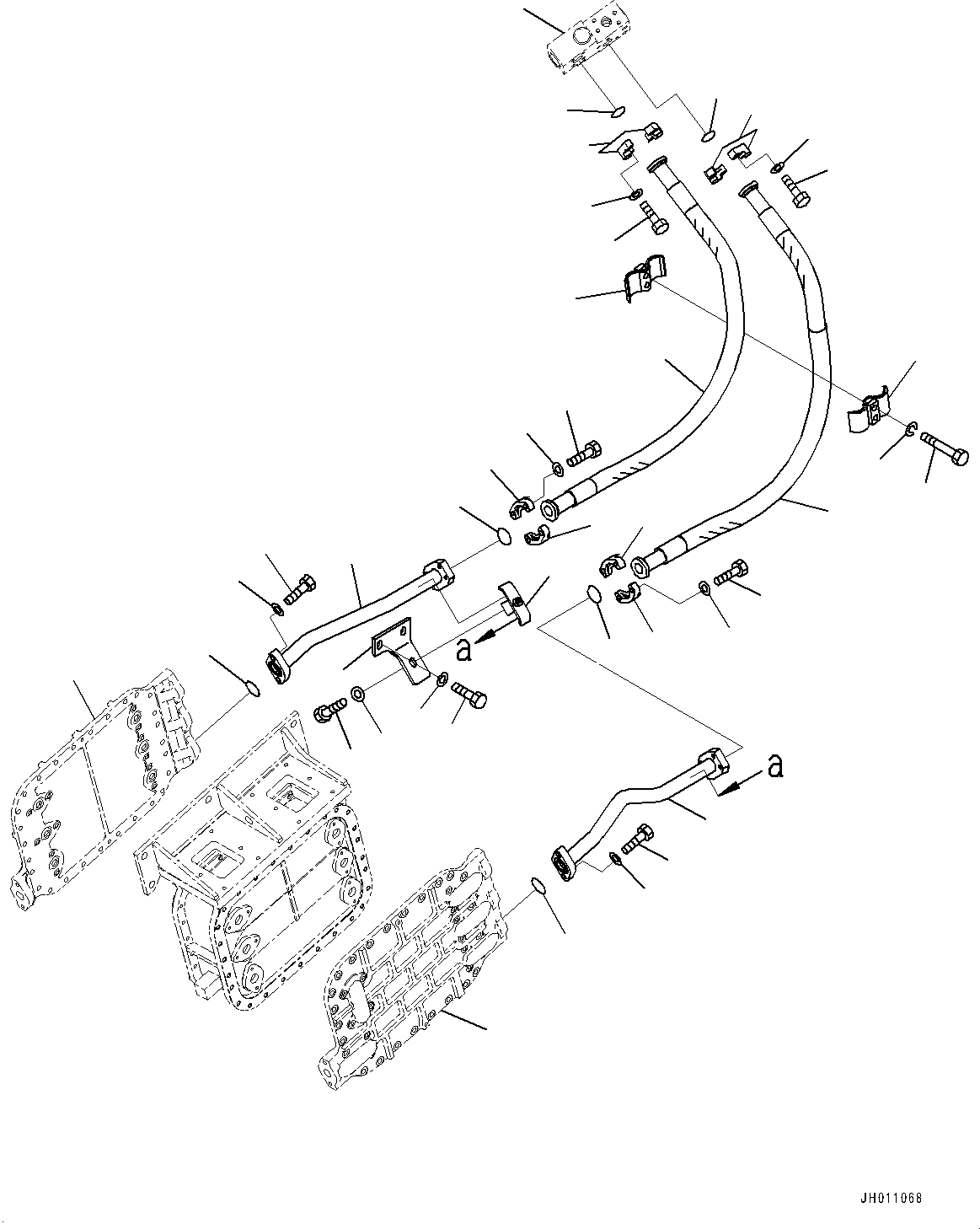 Шланг 07277-11212 KOMATSU