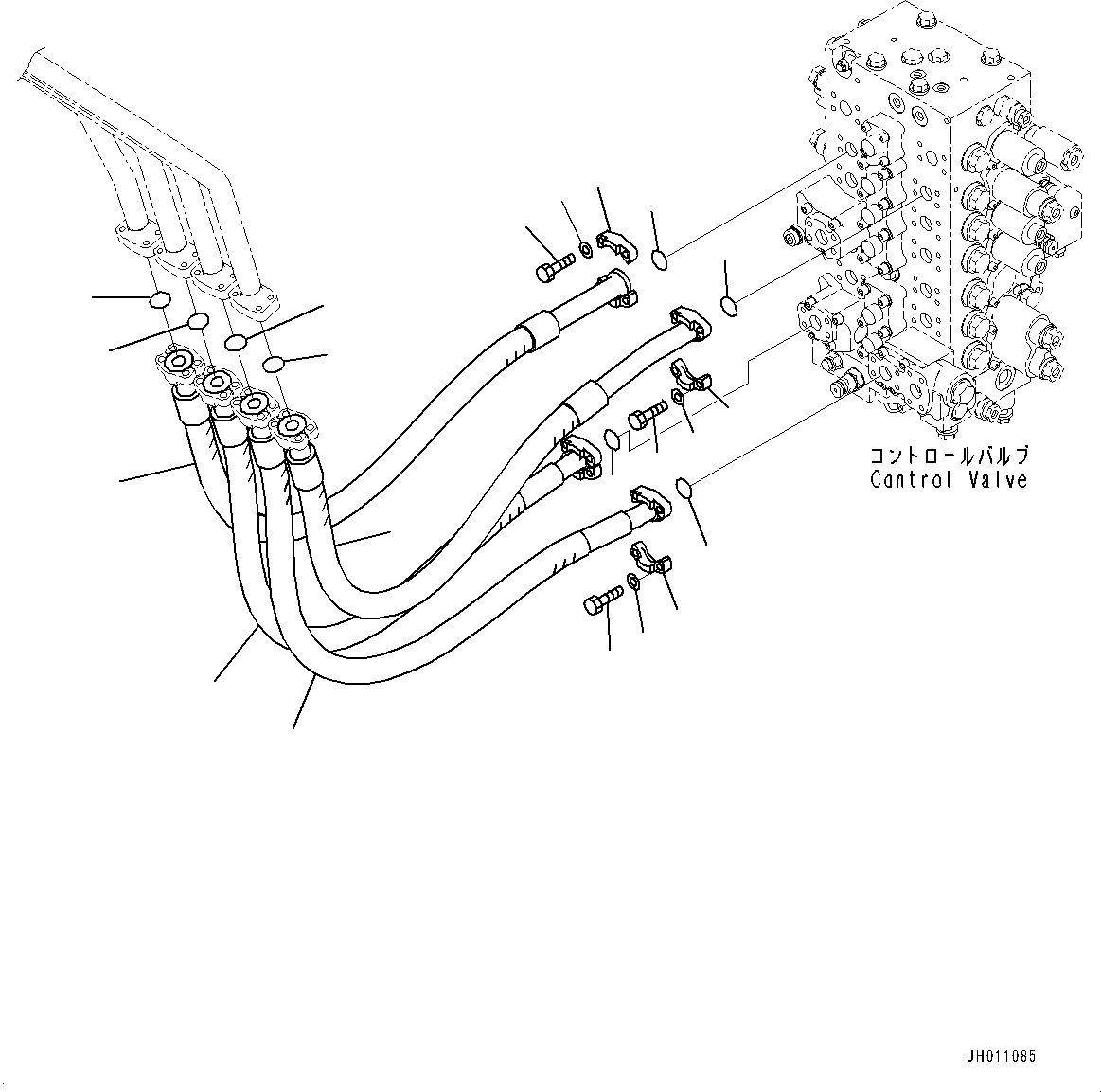 Шланг 205-62-23140 KOMATSU