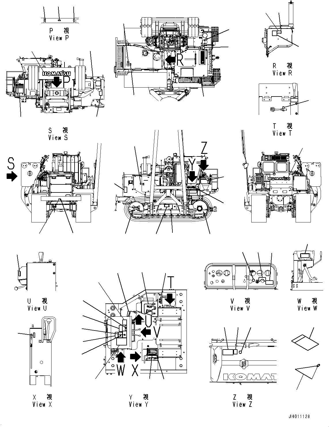 Маркировка 196-98-51420 KOMATSU