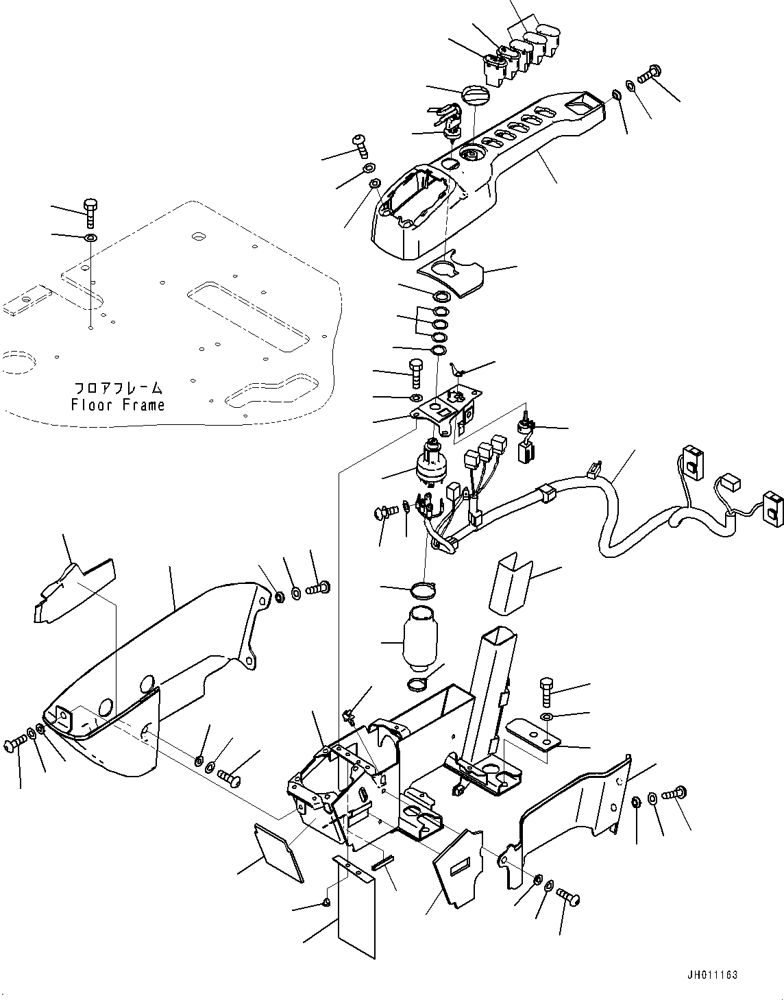 Жгут проводов 205-06-41560 KOMATSU