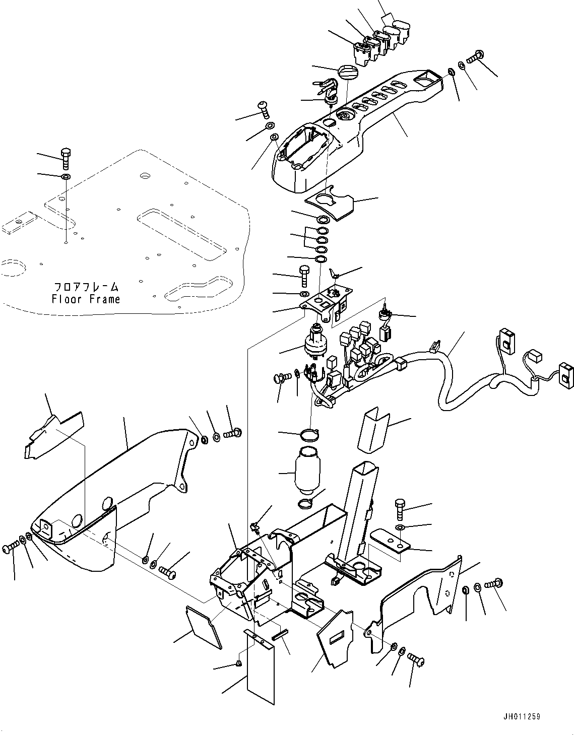 Жгут проводов 205-06-41750 KOMATSU