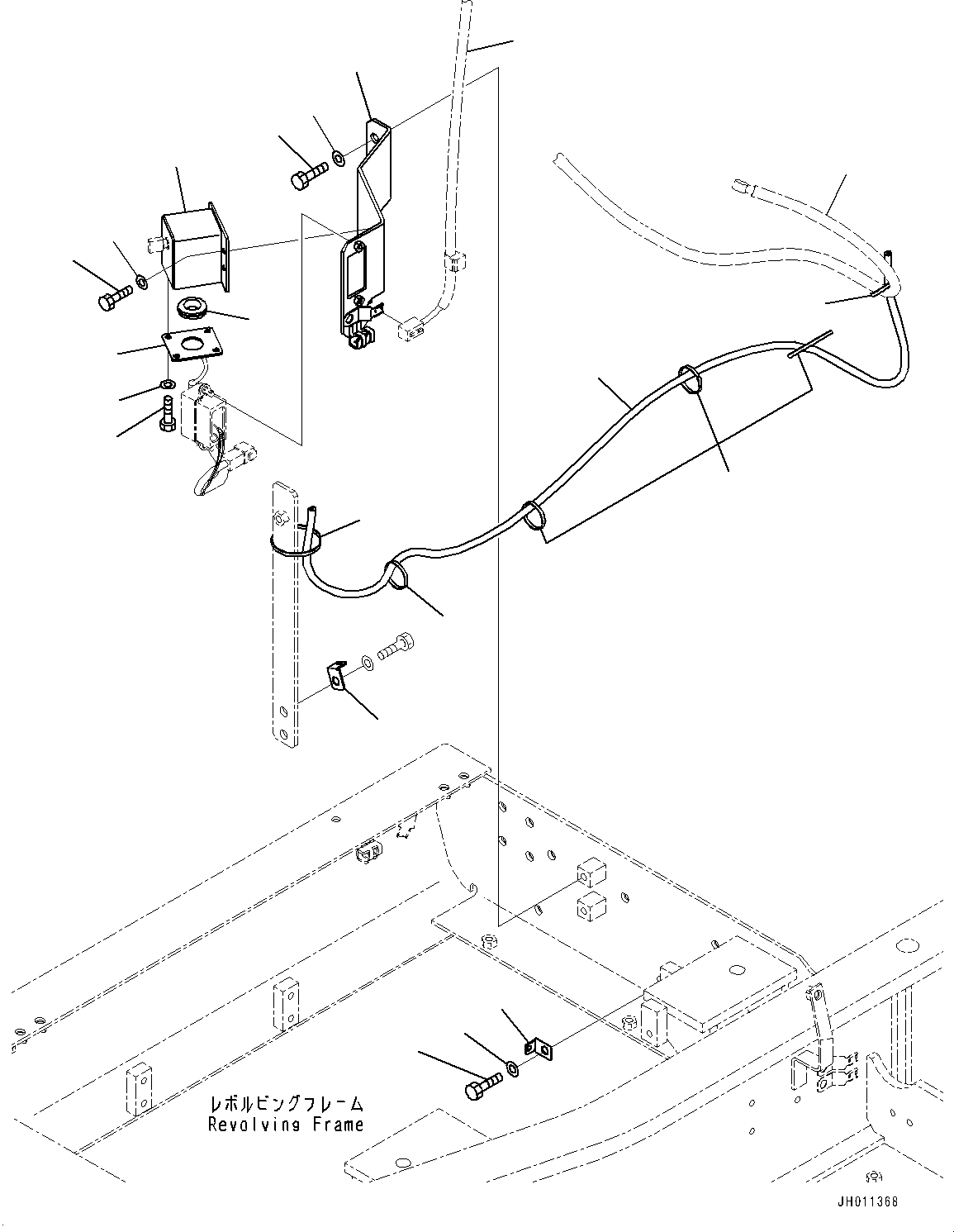 Hose(Fuel Piping,Piping,With Remote Fuel Drain,For Extra Bad Fuel and Poor Fuel Specification, Water+Dust, Additional Filter,Provision For Webasto Heater) (20Y-04-41620) KOMATSU