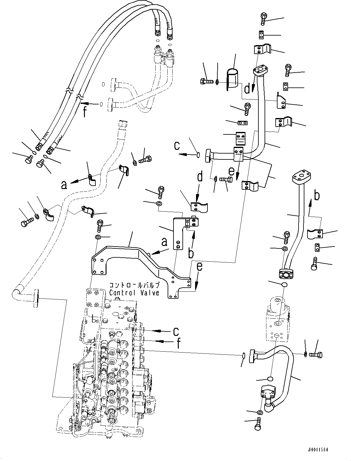 Шланг 22U-62-41990 KOMATSU