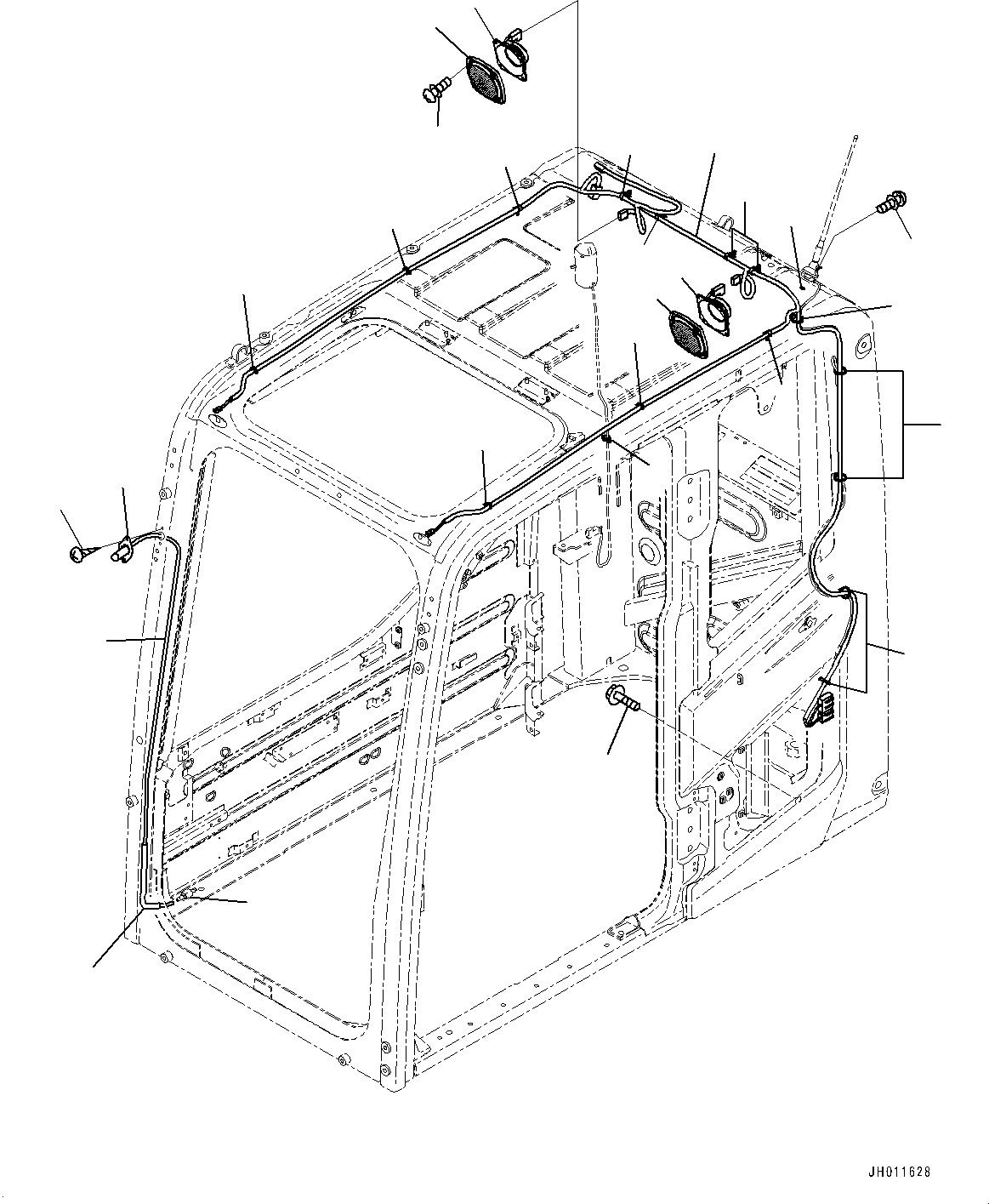 жгут проводов 205-06-41711 KOMATSU