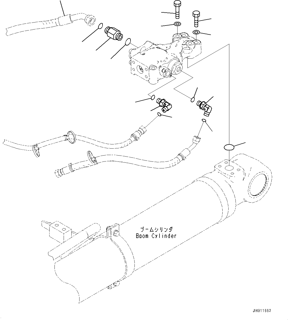 Шланг (02776-004A4) KOMATSU