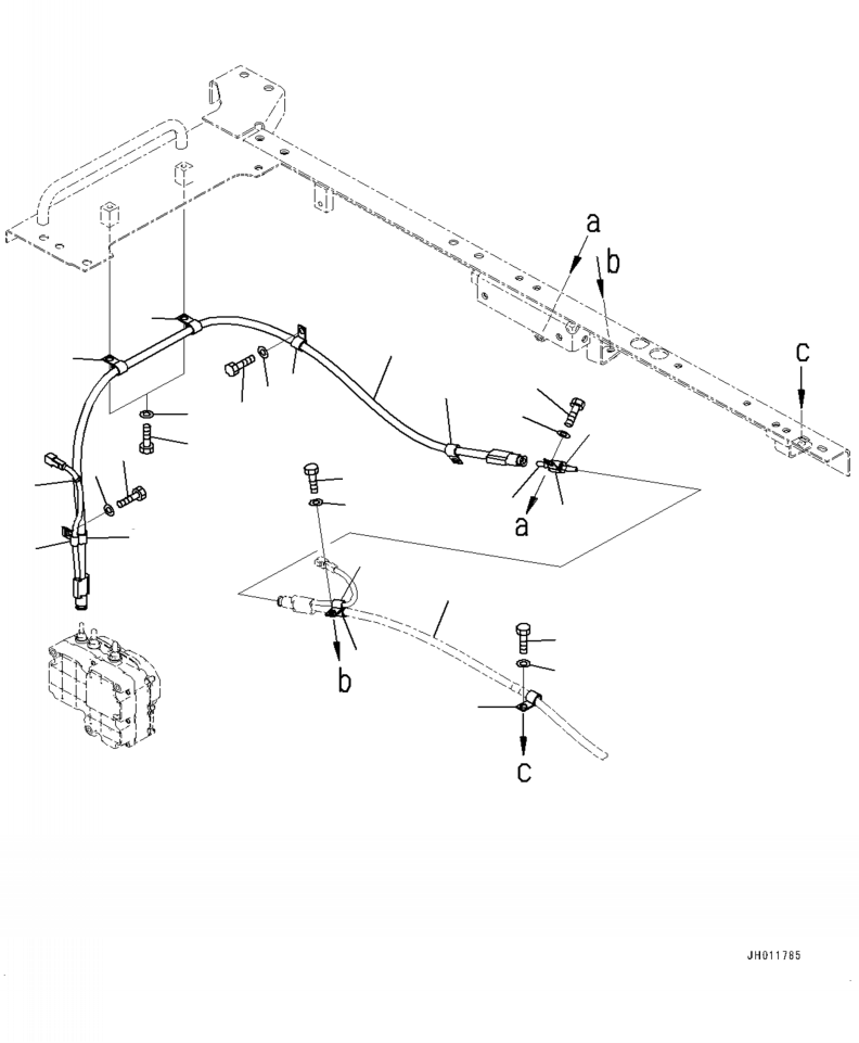 Шланг 208-01-22952 KOMATSU