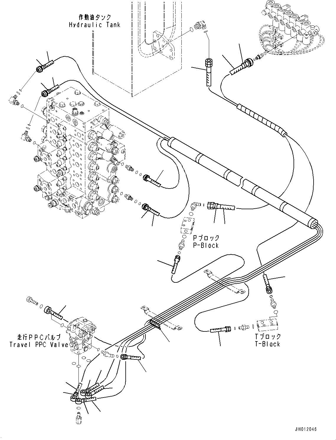 Шланг 2A5-62-15760 KOMATSU