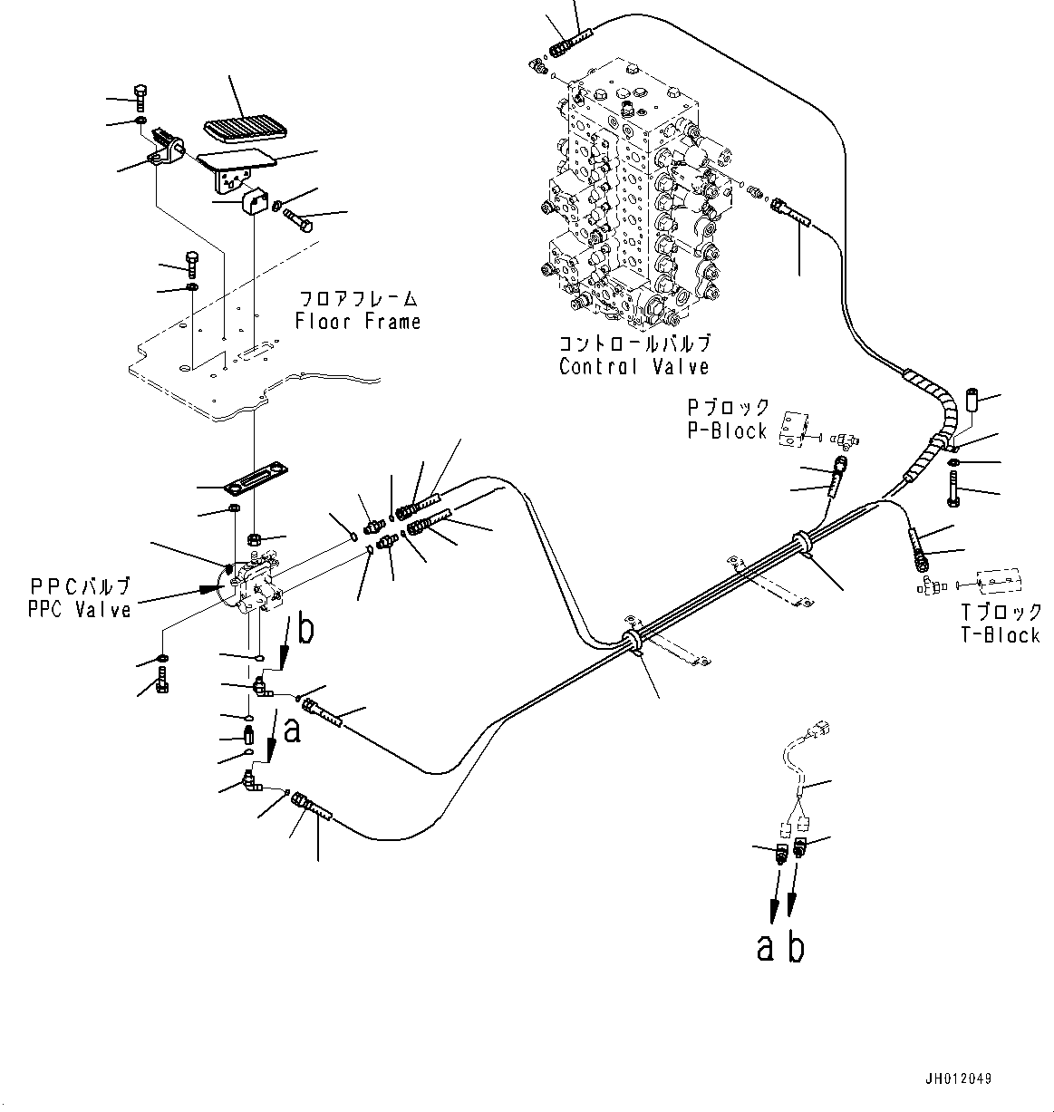 Шланг 2A5-62-15780 KOMATSU