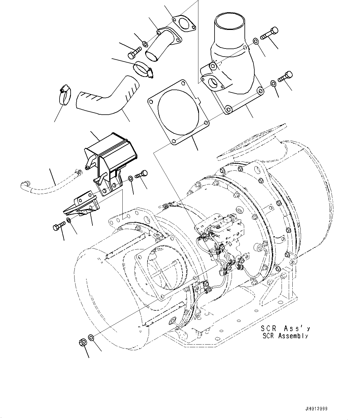 Шланг 17A-01-61240 KOMATSU