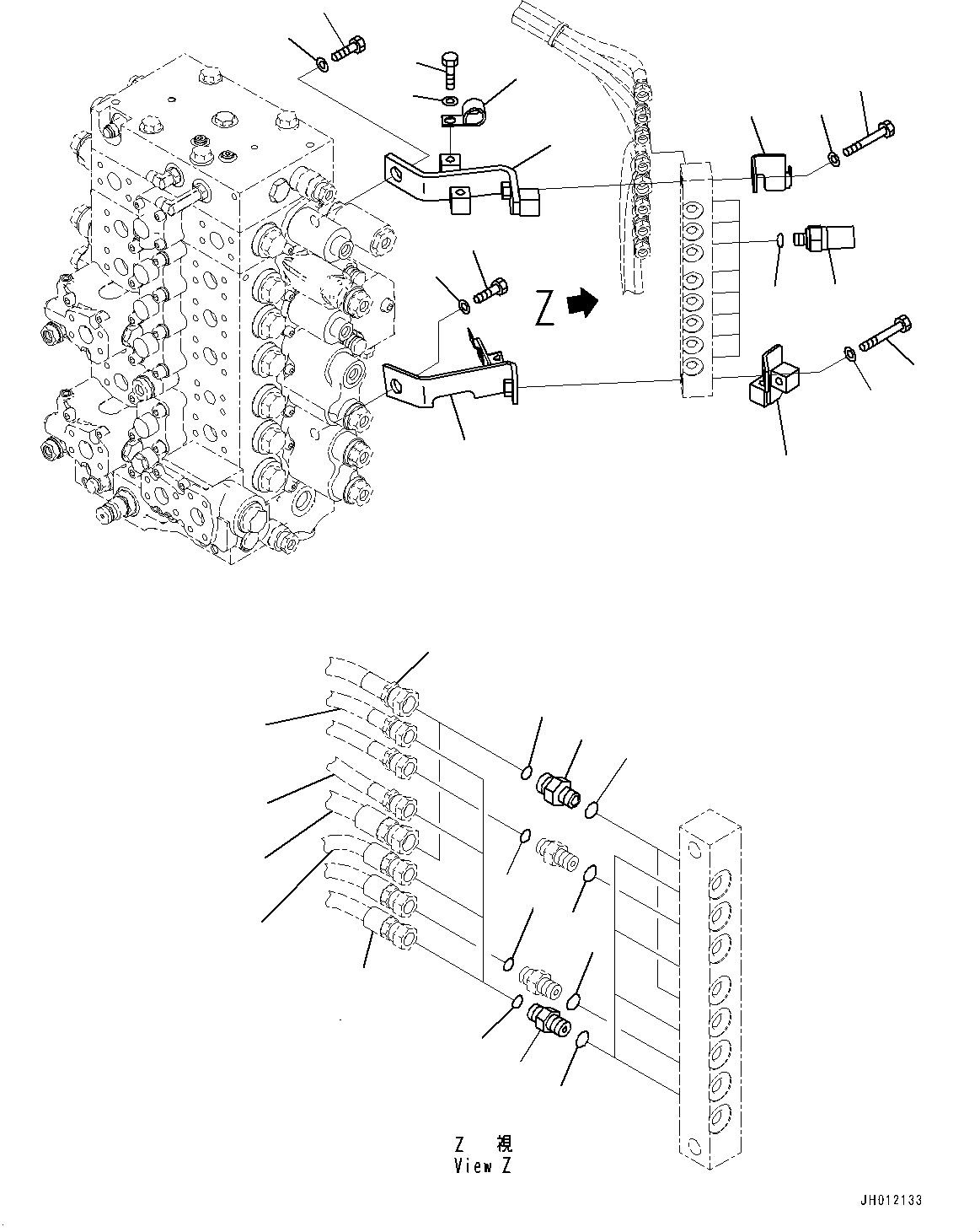 Шланг (2A5-62-13881) KOMATSU