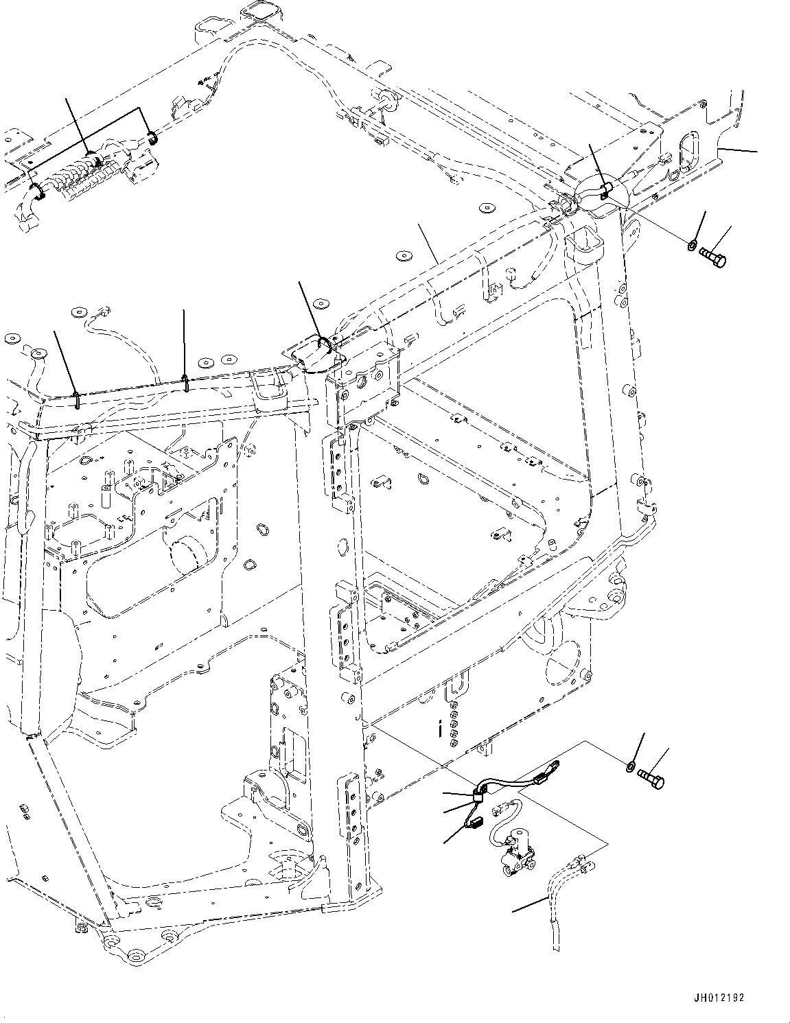 Жгут проводов 17A-06-62651 KOMATSU