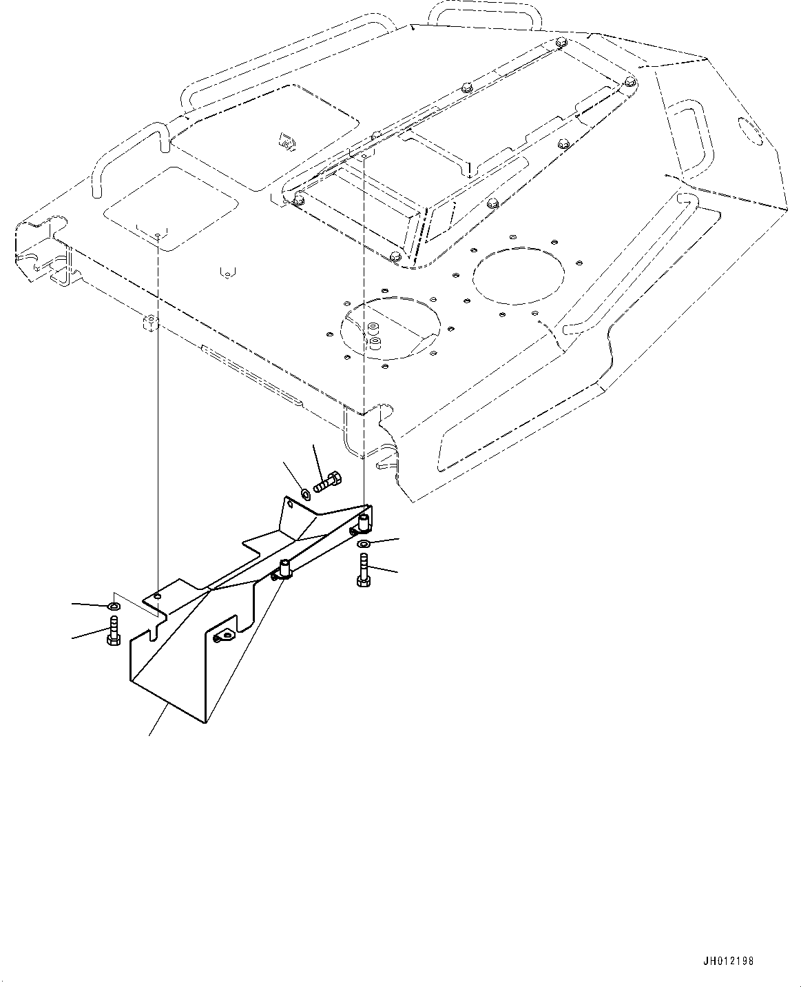 Воздуховод 17A-54-62991 KOMATSU