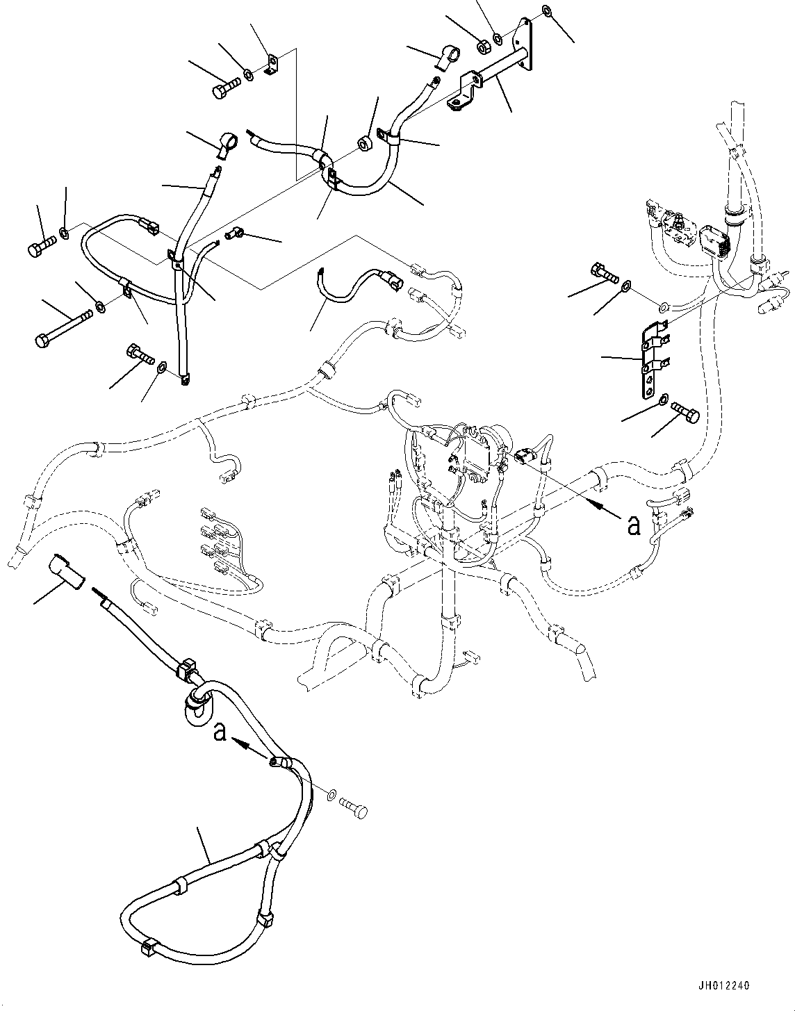 Жгут проводов 2A6-06-11950 KOMATSU