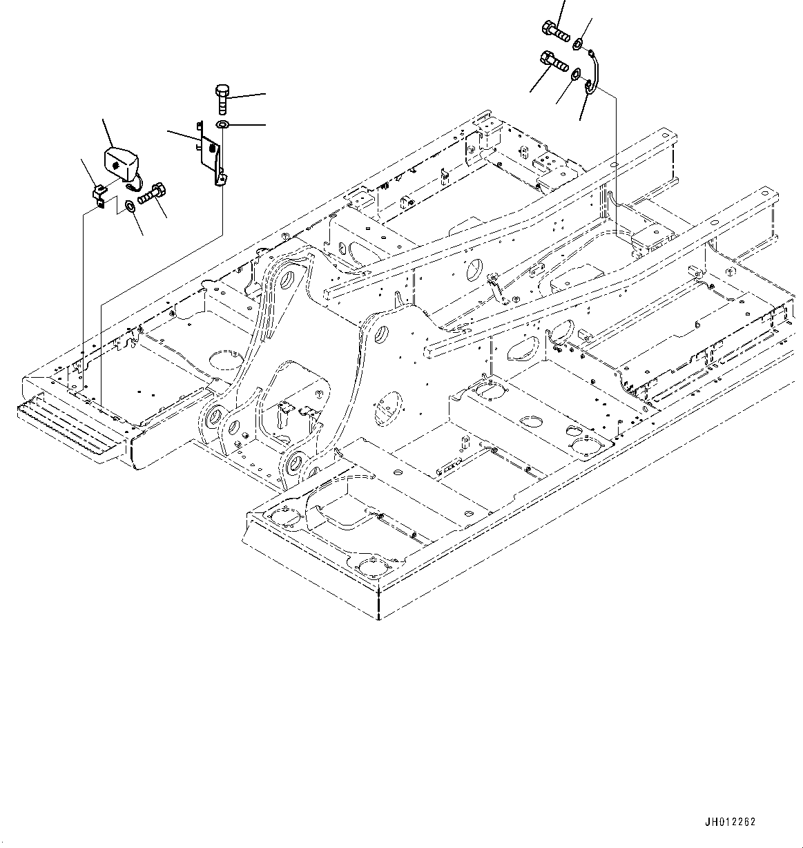 Пластина 2A6-06-11870 KOMATSU