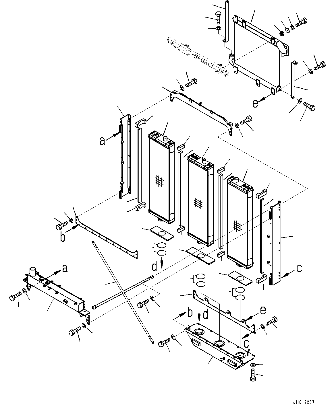 Cooling Assembly 17A-03-00111 KOMATSU