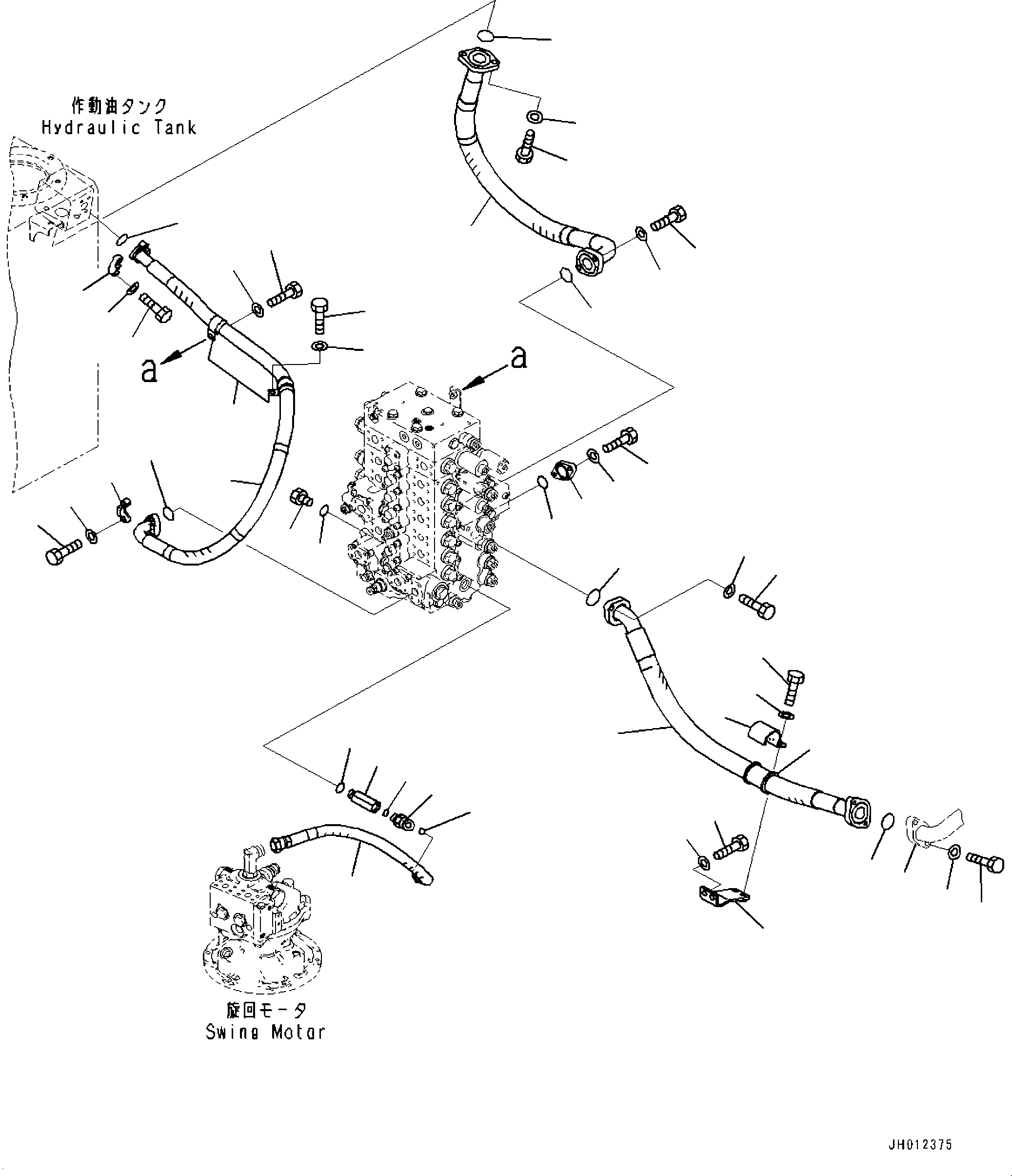 Кронштейн 2A6-62-A0230 KOMATSU