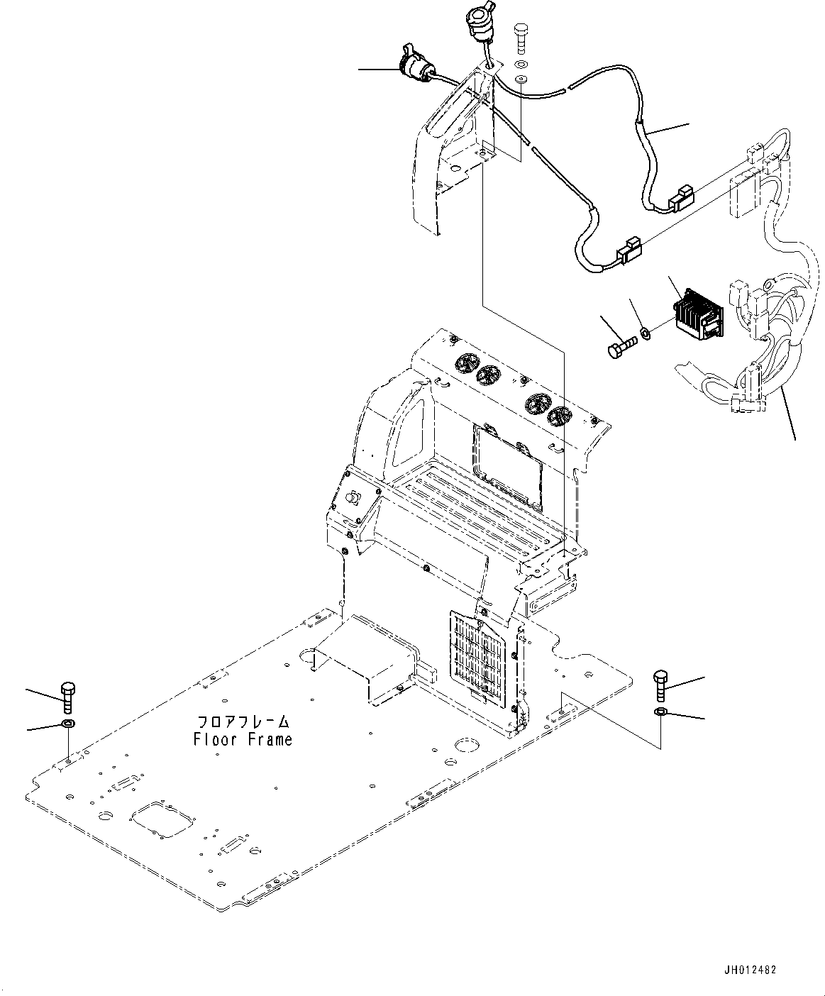 Жгут проводов (2A5-06-25311) KOMATSU