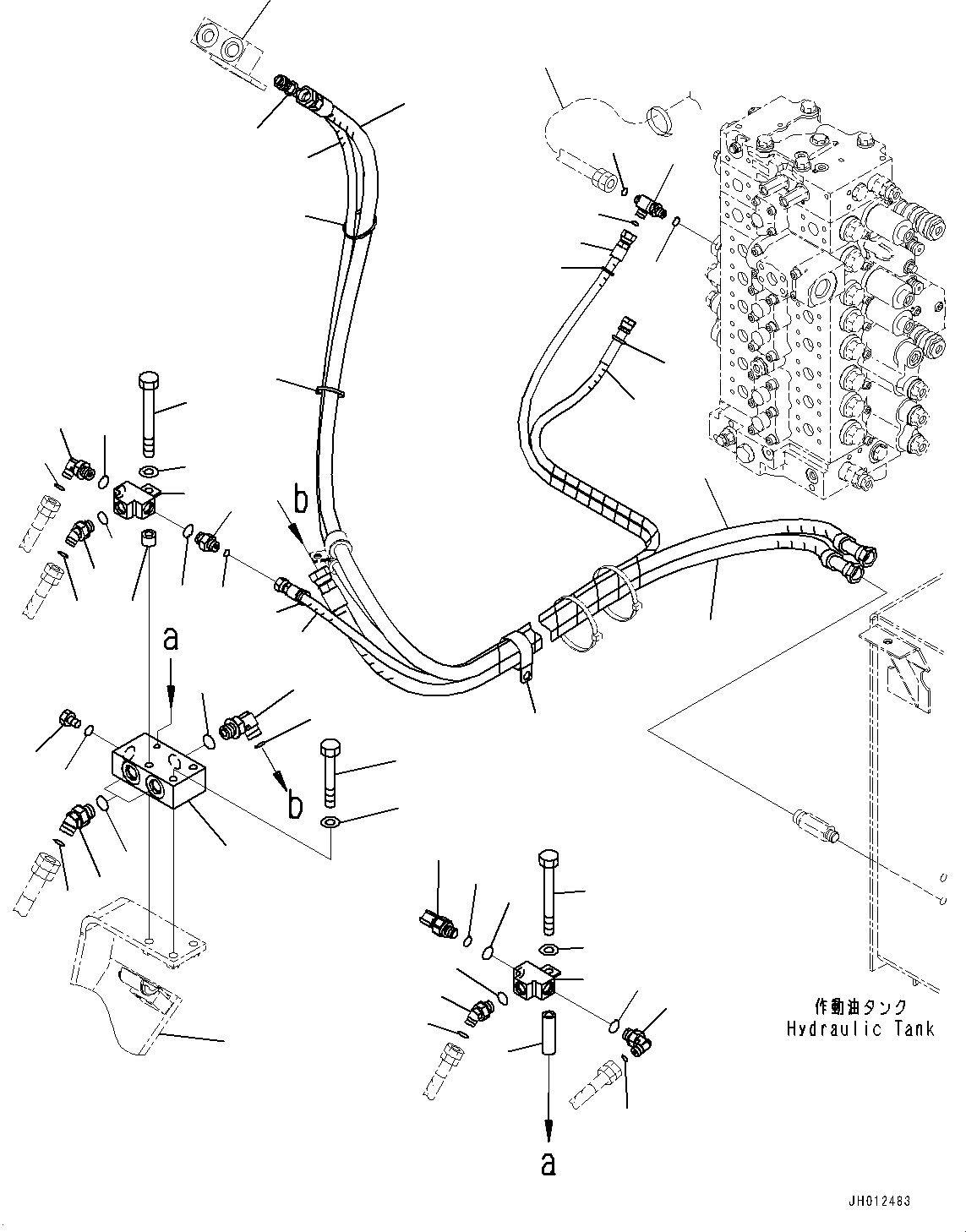 Шланг 02776-00532 KOMATSU