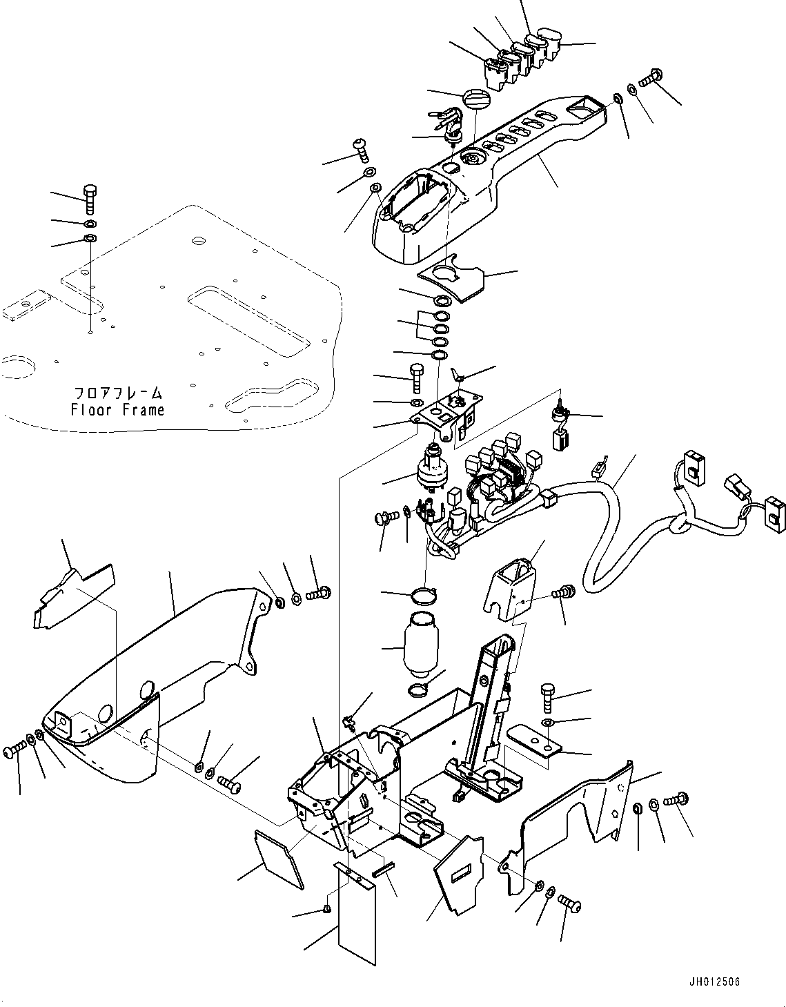 Жгут проводов 2A7-06-K1390 KOMATSU