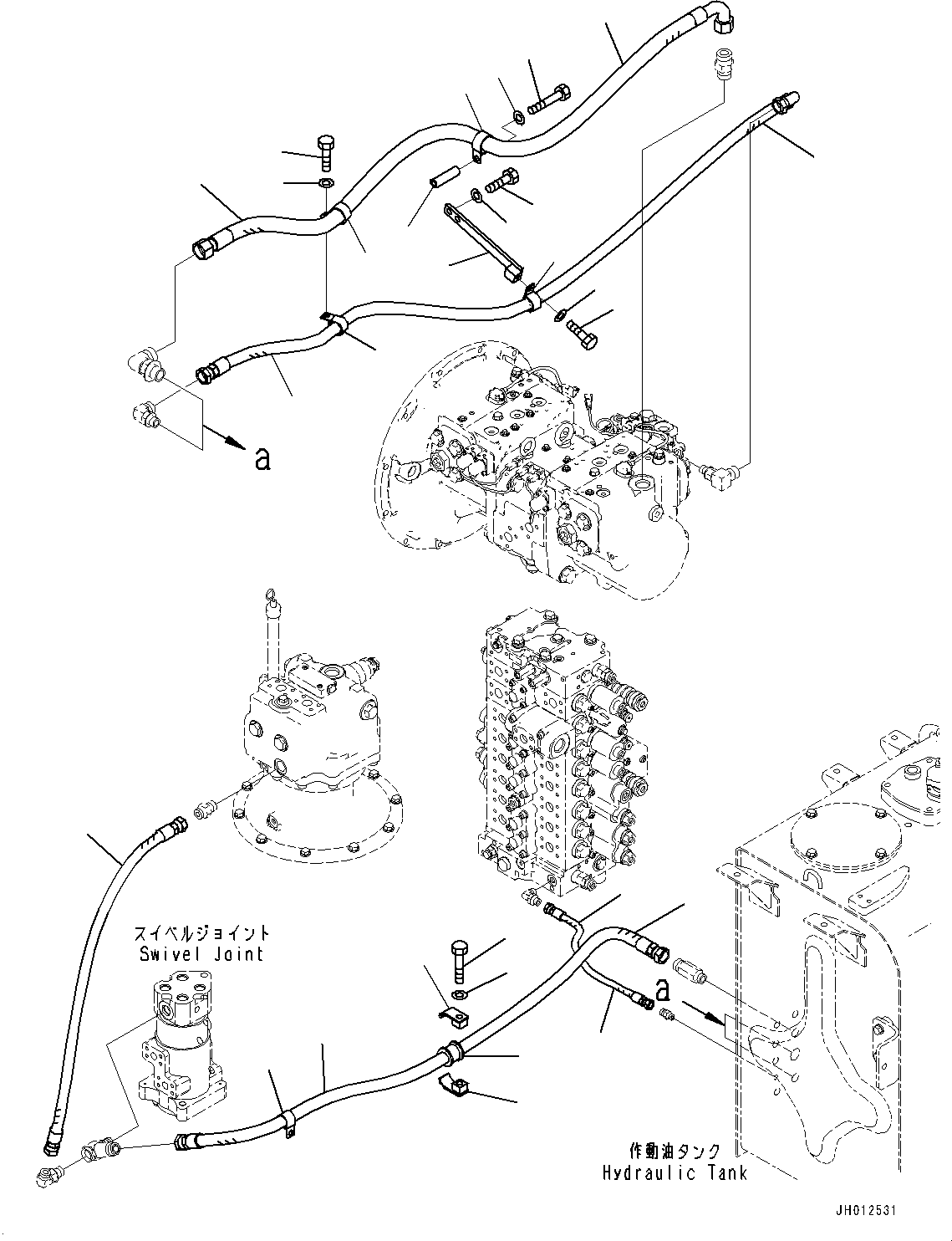 Шланг 208-62-41222 KOMATSU