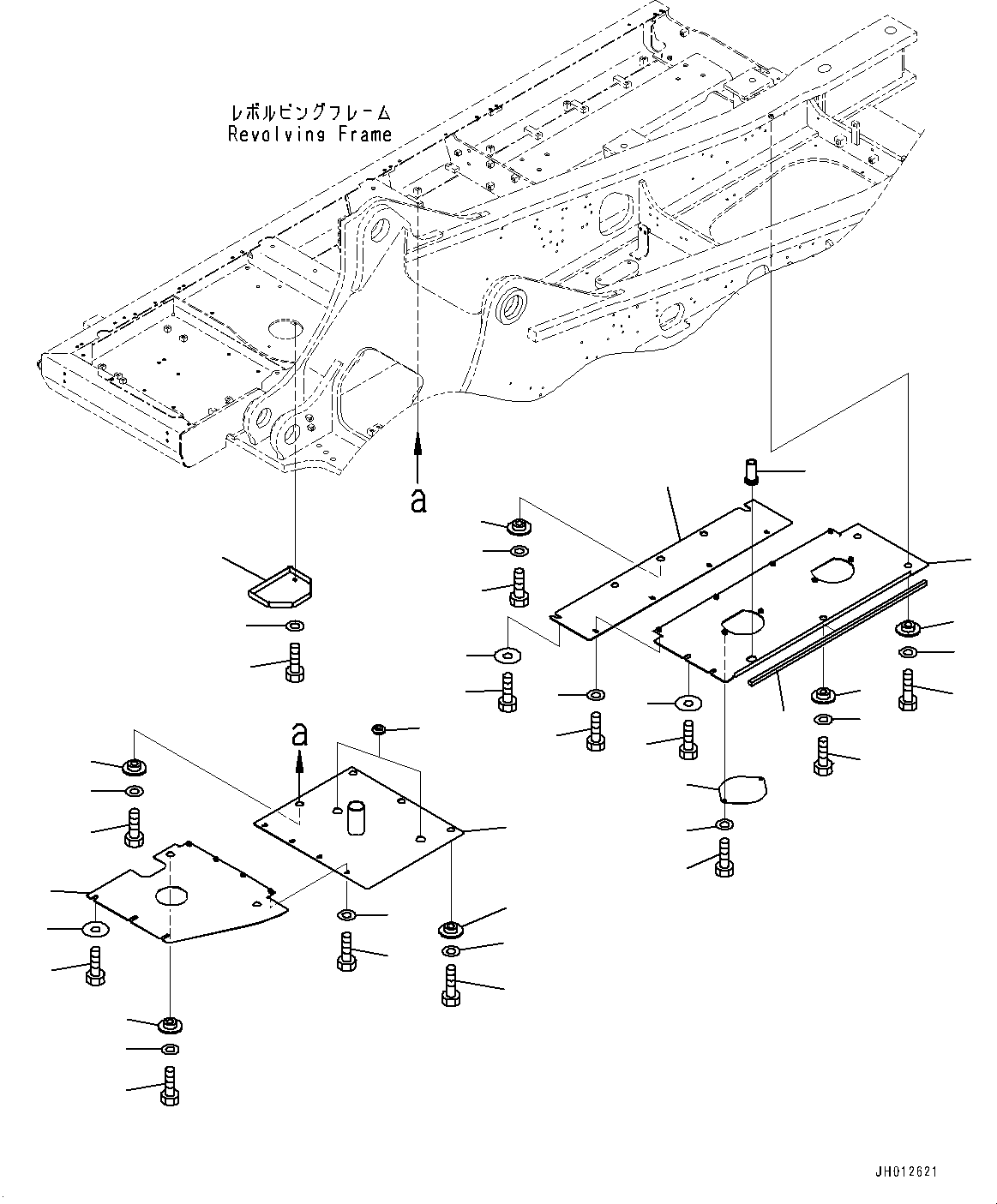 Крышка 208-54-23720 KOMATSU