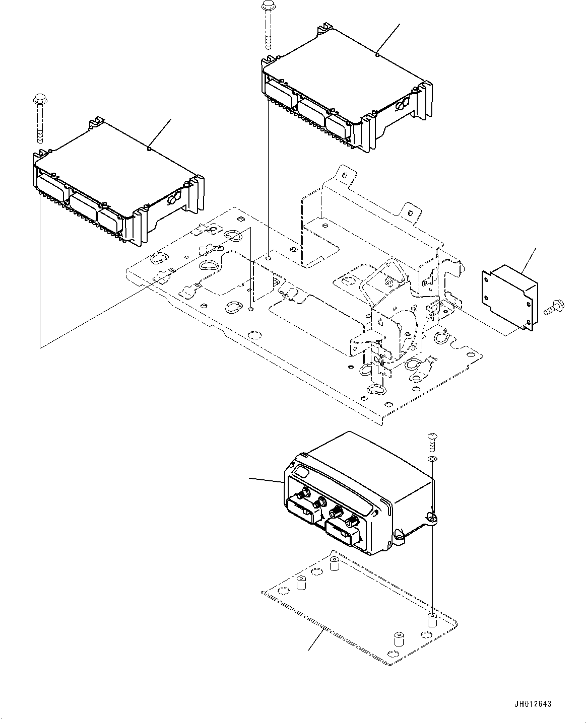 Controller,(7835-58-3004,7835-70-1441,7835-58-2002) 7835-58-3003 KOMATSU