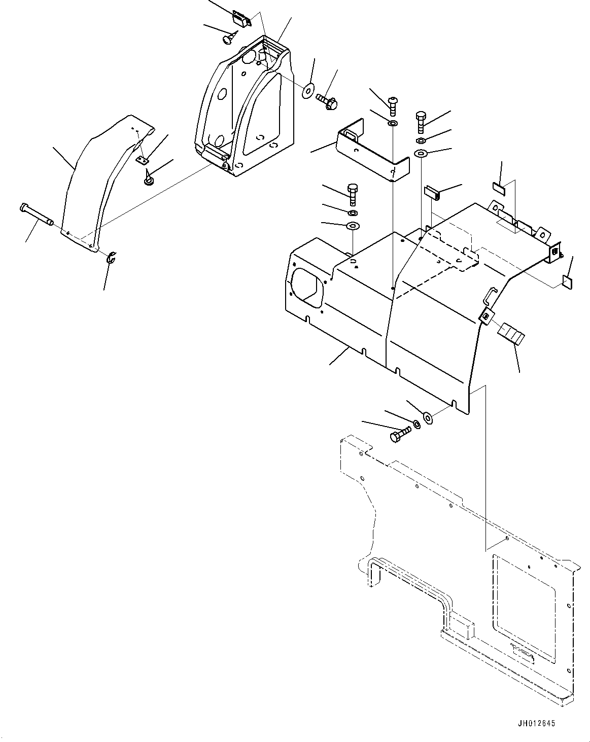 Резиновый элемент 2A5-53-21620 KOMATSU