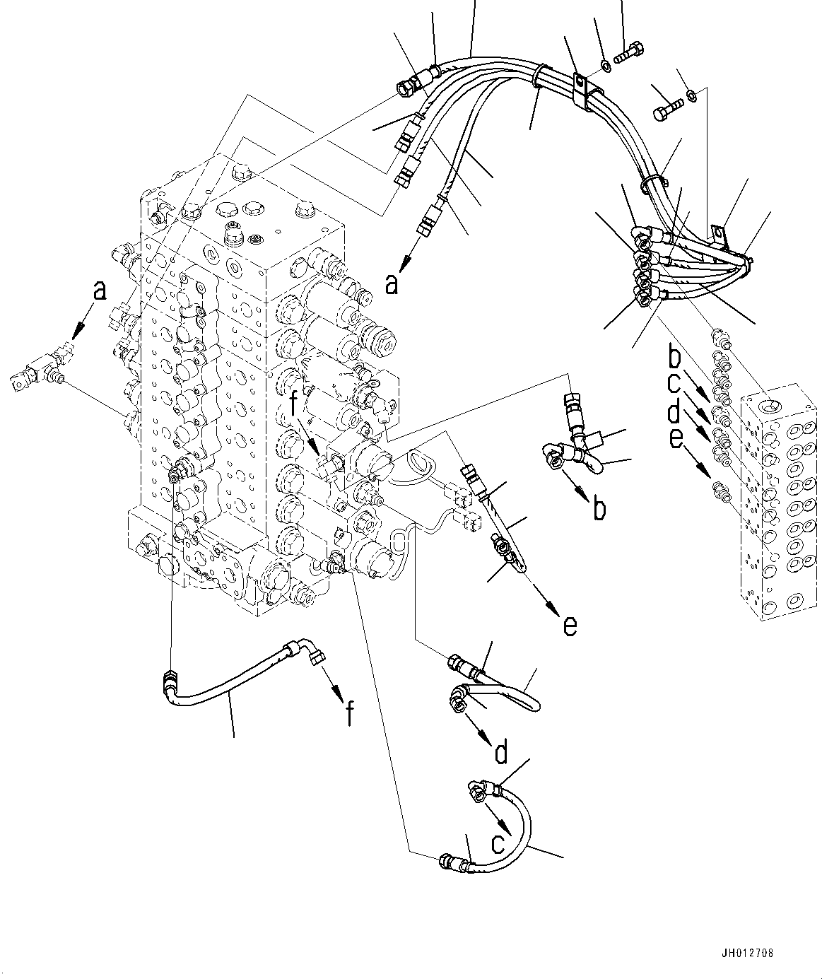 Шланг 02741-002A3 KOMATSU
