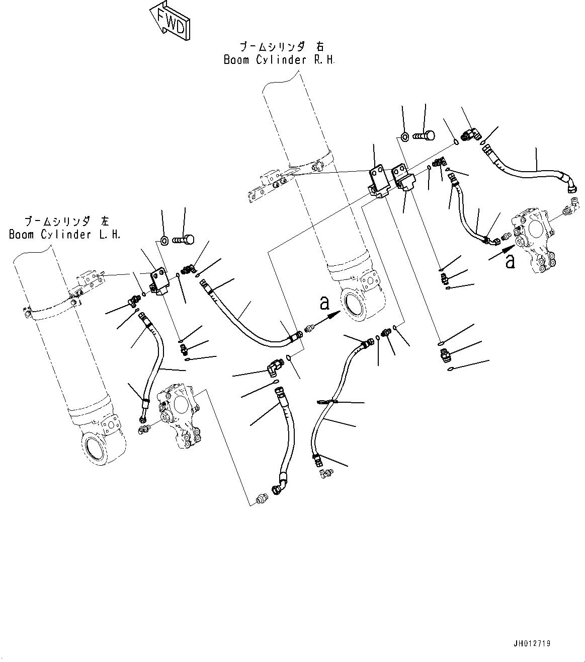 Шланг 2A5-62-18922 KOMATSU