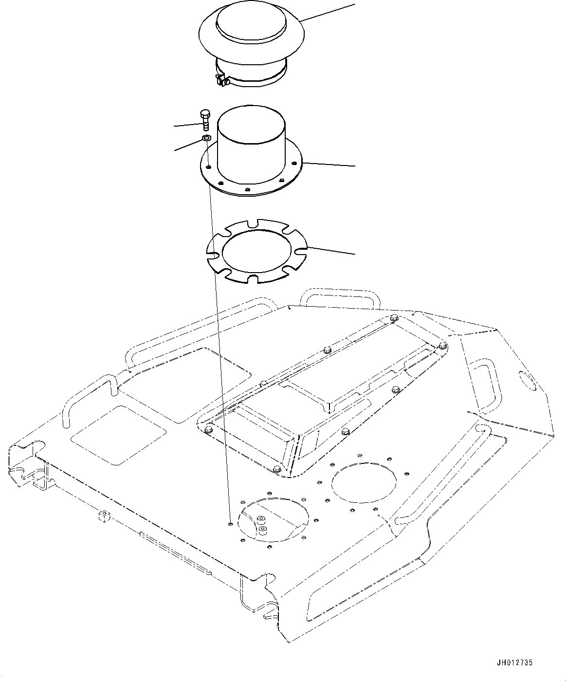 Труба 17A-01-61391 KOMATSU