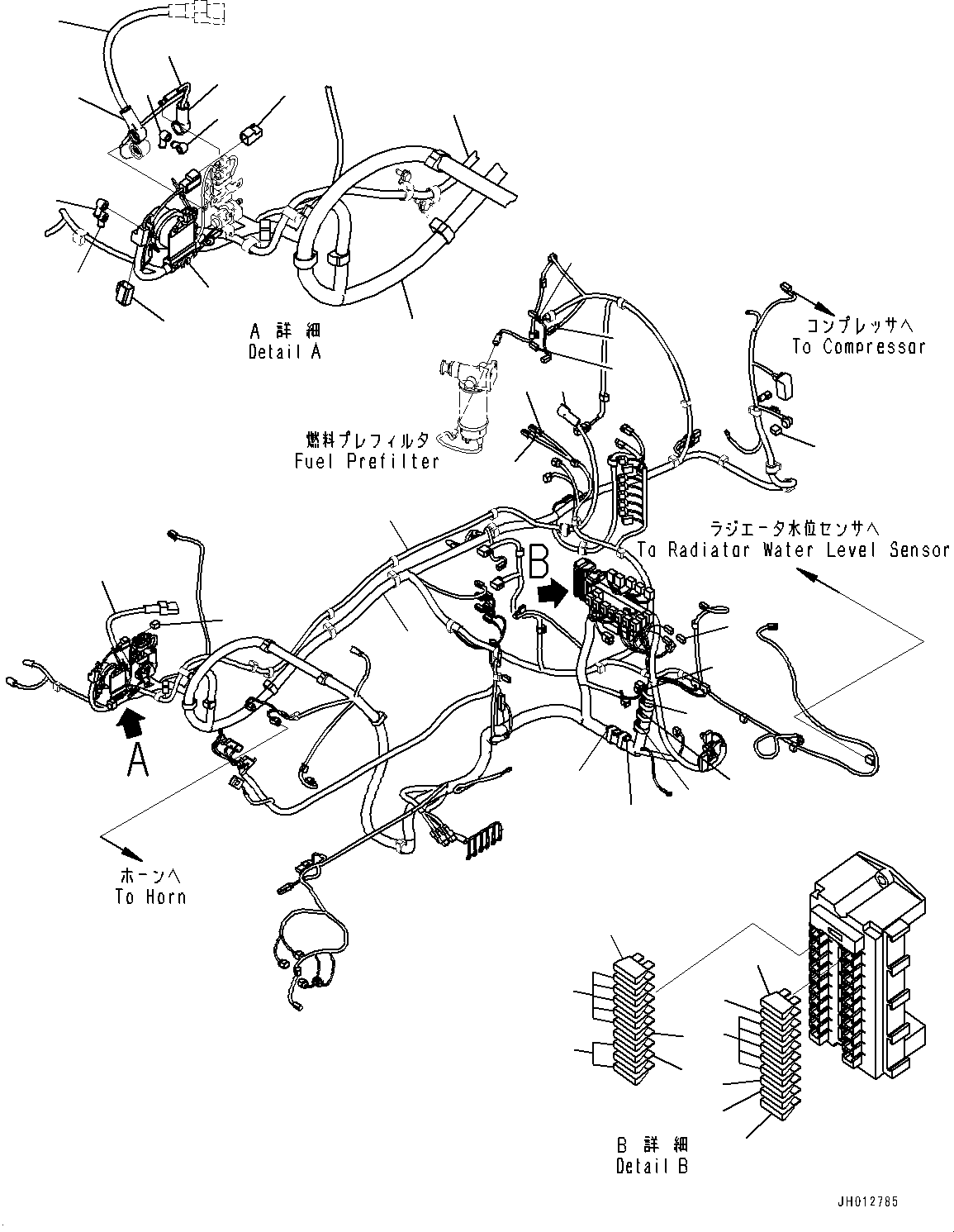 Жгут проводов 20Y-06-43341 KOMATSU