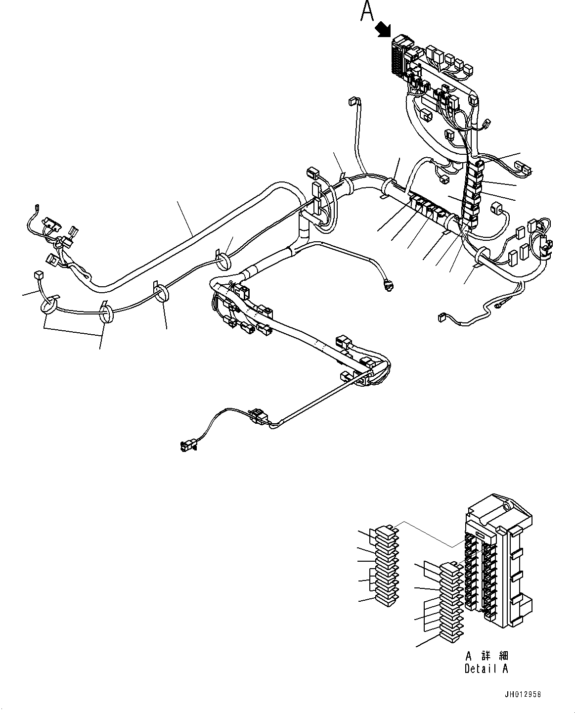 Жгут проводов 209-06-45122 KOMATSU