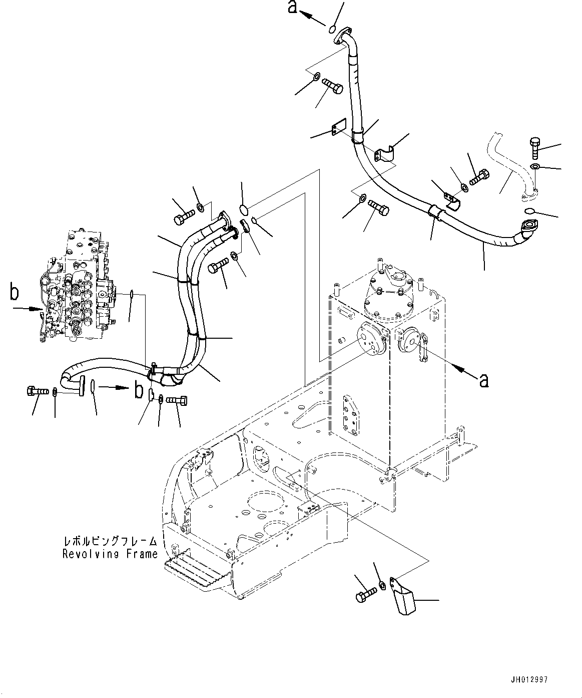 Tube(Cooling System,Oil Cooler Piping) (22U-03-41281) KOMATSU
