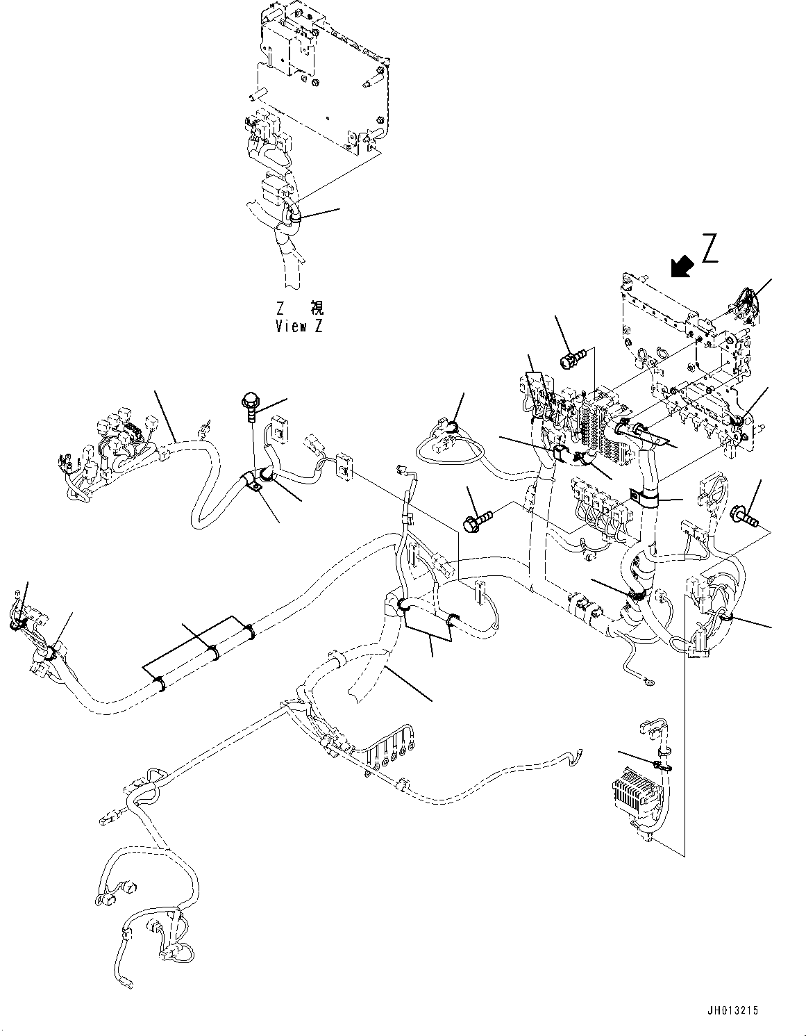 Жгут проводов (2A6-06-25311) KOMATSU