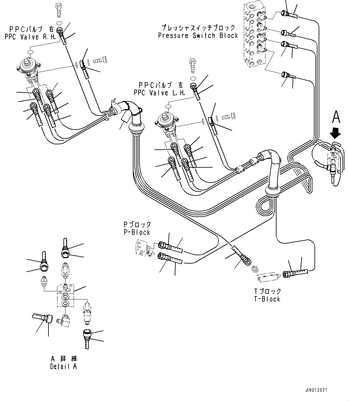 Valve Assembly(Multi Control Pattern Unit,Control Pattern Change Over Valve) (20Y-62-A1532) KOMATSU