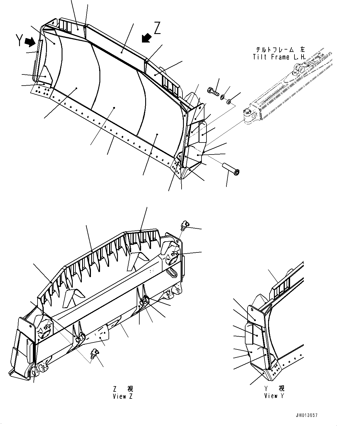 Ограждение 17A-71-42340 KOMATSU