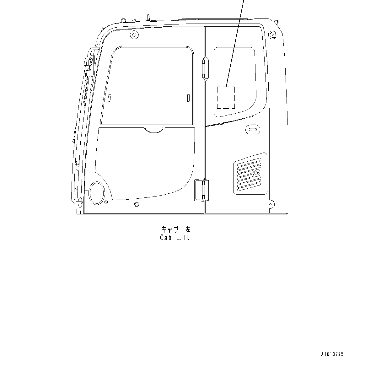 Пластина 206-00-22110 KOMATSU