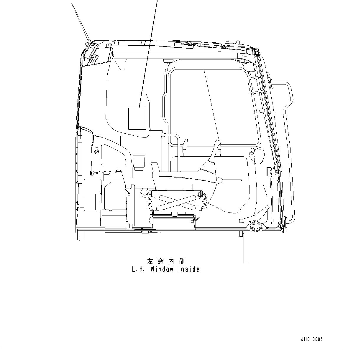 PLATE (FRENCH) 2A7-00-11210 KOMATSU