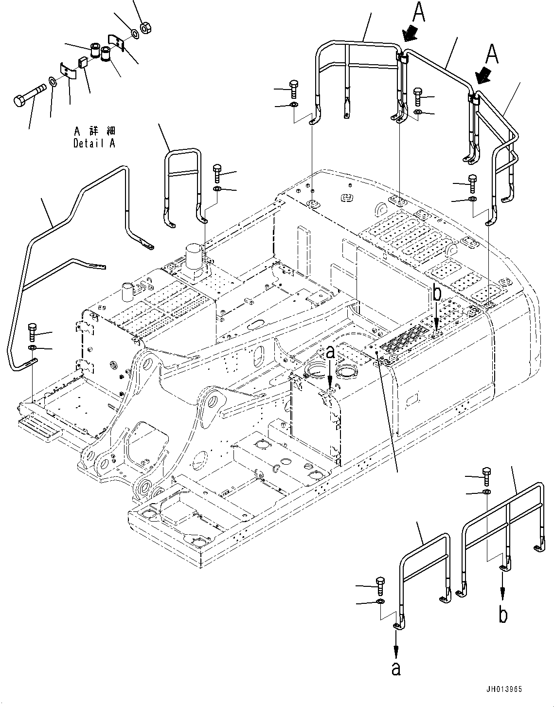 Cover(Machine Cab Cover,EN ISO Access 2011) (208-54-79671) KOMATSU