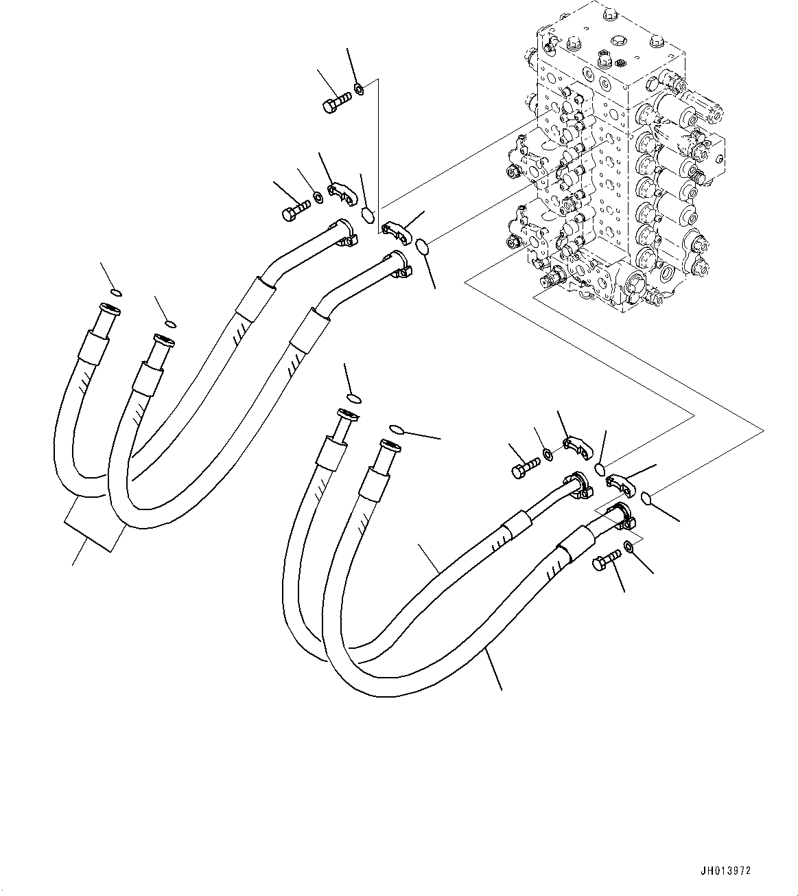 Шланг 2A5-62-25470 KOMATSU