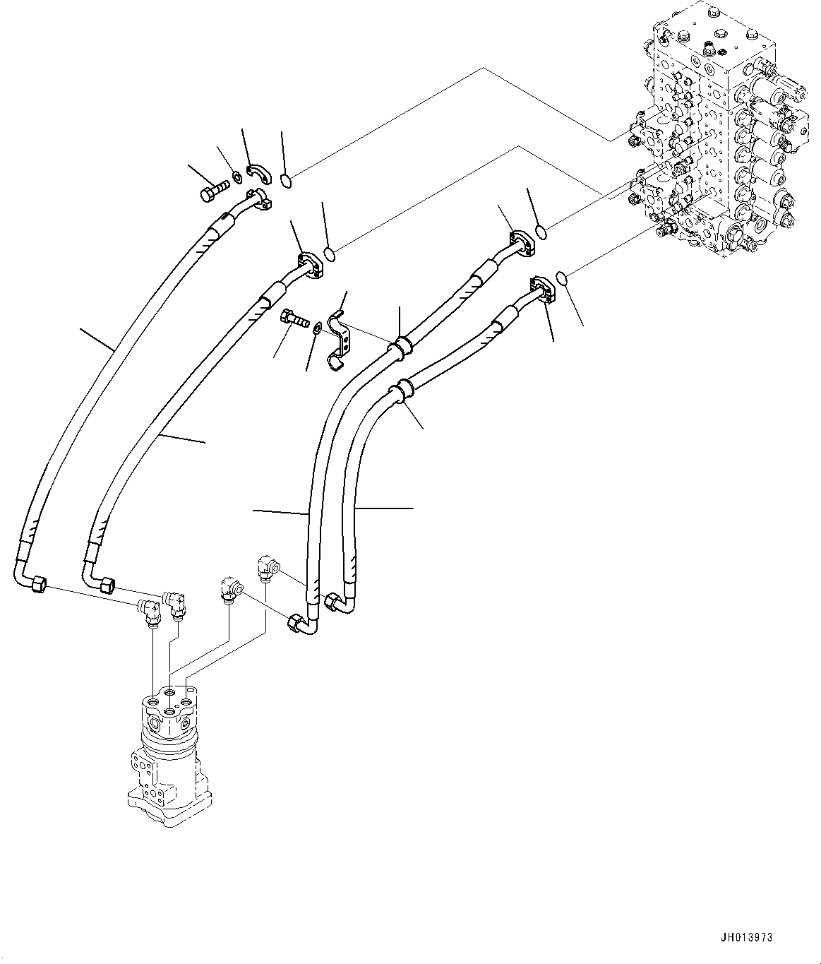 Шланг 2A5-62-25320 KOMATSU