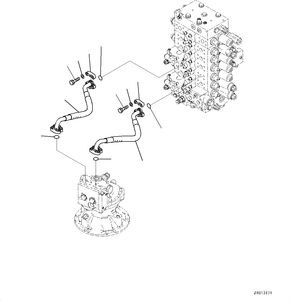 Шланг 2A5-62-25230 KOMATSU