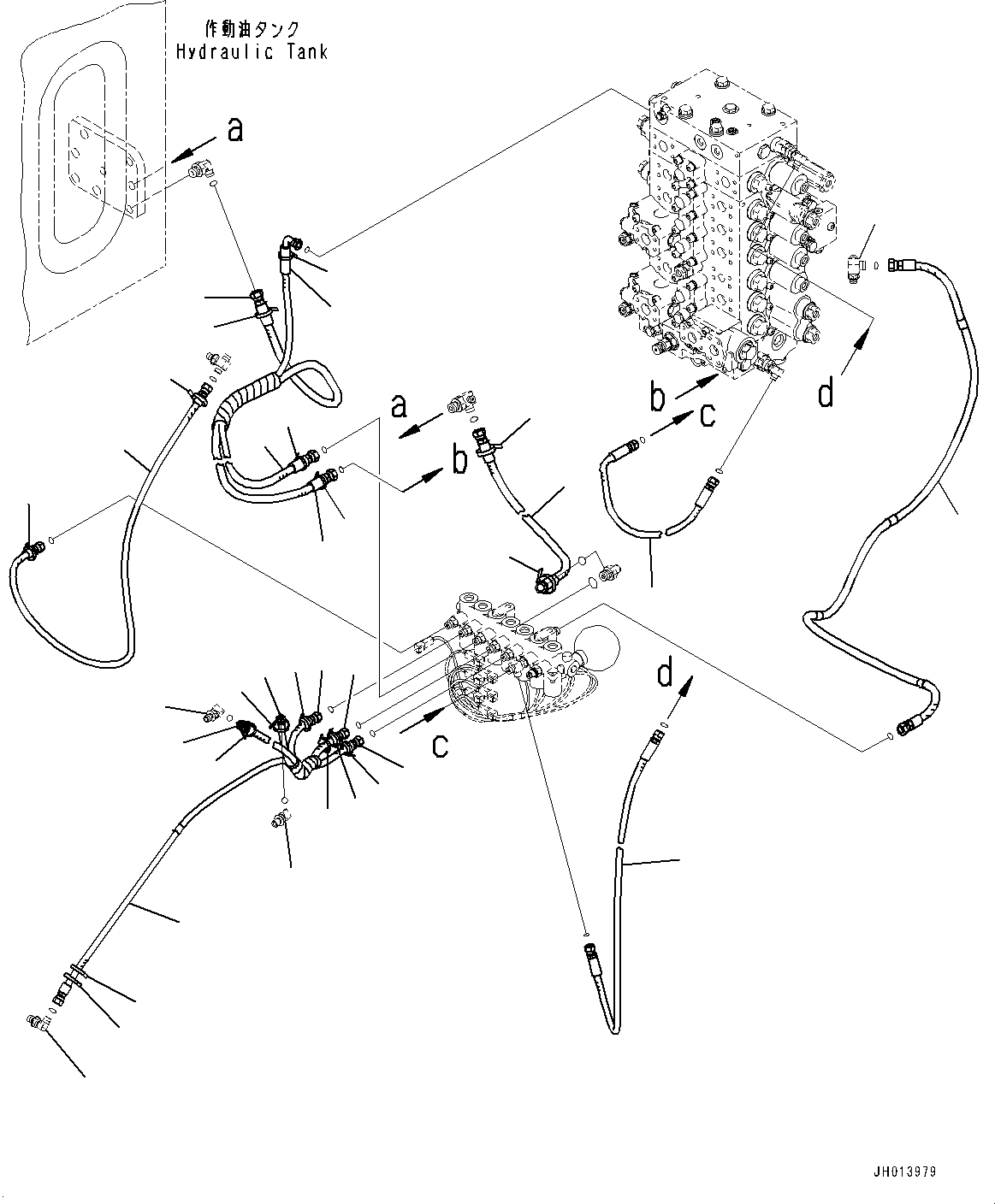 Шланг 2A5-62-25270 KOMATSU