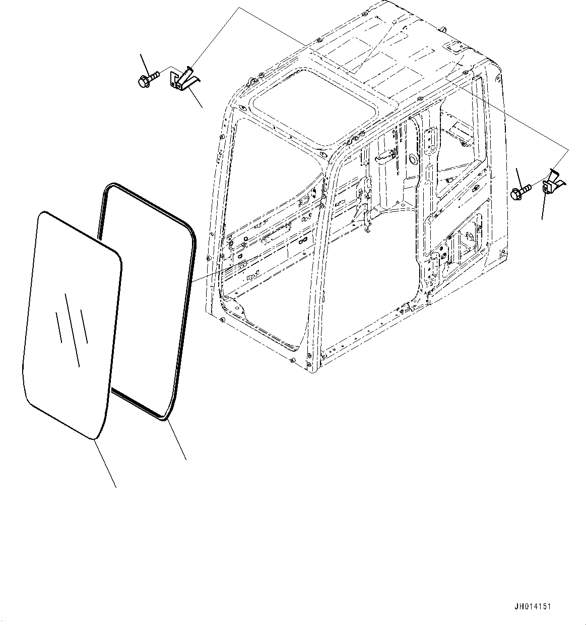 Cab Assembly, For Quarry,KOMTRAX, 4G 209-53-00641 KOMATSU