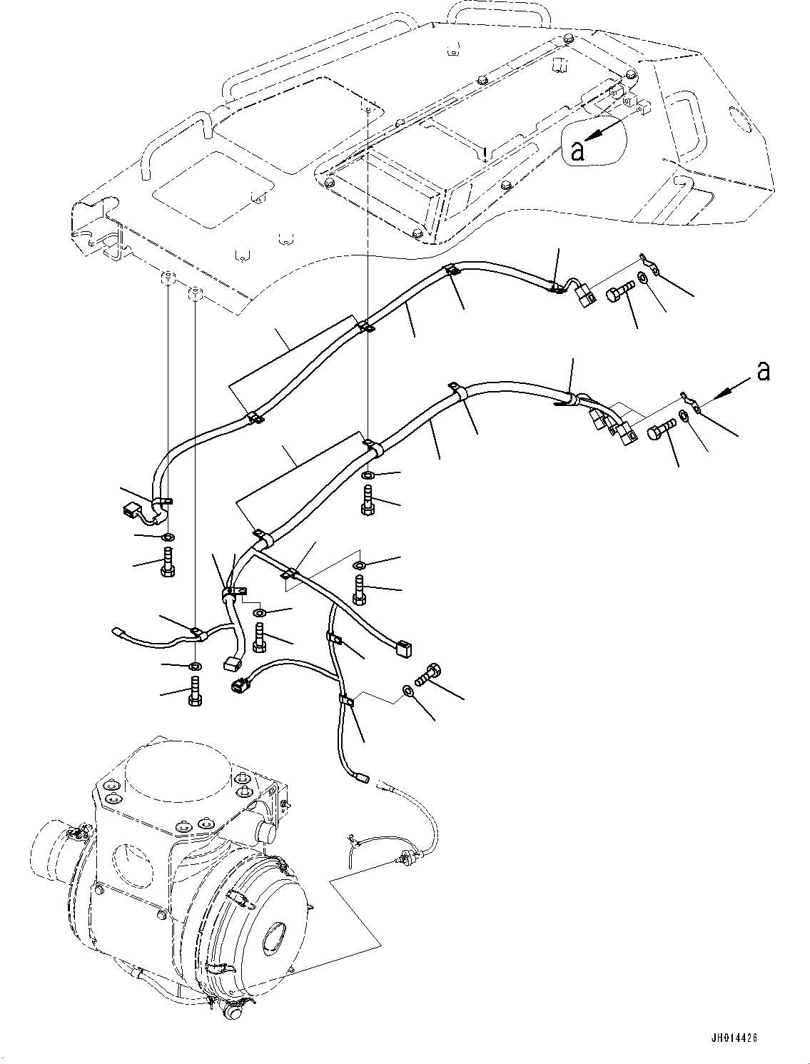 Жгут проводов 17A-06-63921 KOMATSU