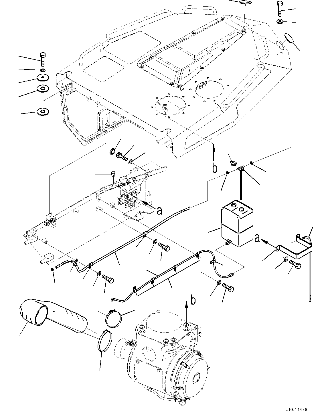 Шланг 17A-01-61971 KOMATSU