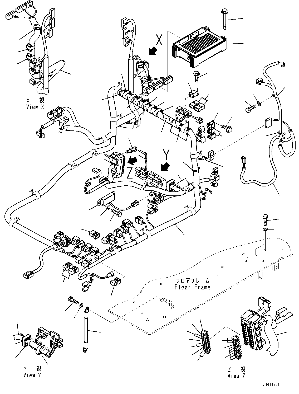 Жгут проводов 21N-06-41560 KOMATSU